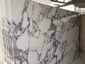 MB#, Dark Carrara White Marble Slabs 20mm Thickness Stone