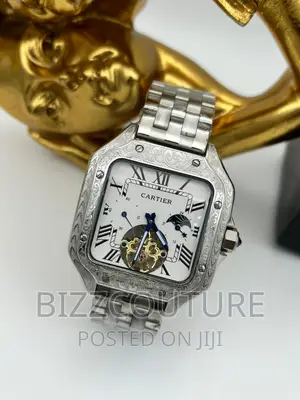 Original CARTIER MECHANICAL Silver Chain Available in Store