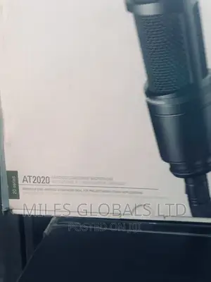 Audio-Technica At2020 Cardioid Condenser Microphone