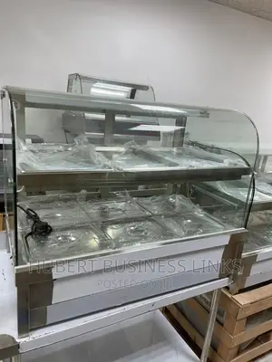 Food Warmer 8bowl Up and Down Curved Glass Foreign