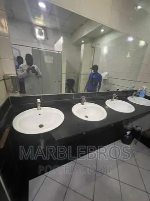 MB25, Marble Toilet Countertop With Vanity Washbasin