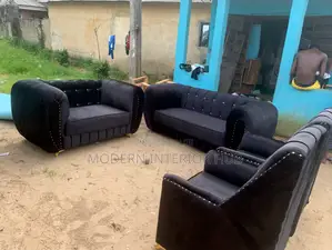 Black D Handle Sofa