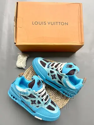 Louis Vuitton Skate "Blue Brown”Sneakers