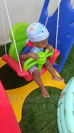 Quality 3 In 1 Kids Playground Set