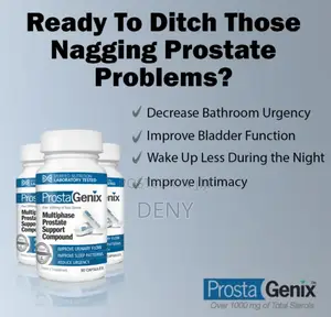 Prostgenix 1 Bottles 1 Month Supply Support