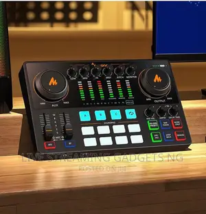 Maono E2 Caster Podcast, Streaming, Pro Recording Sound Card