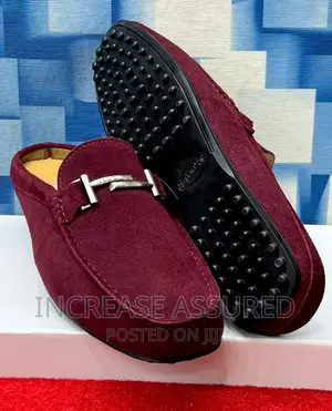 Luxury Half Suede Loafers Shoes
