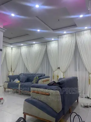 Irish White Turkish Curtains