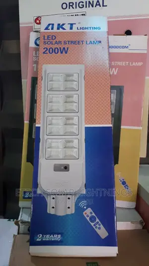 Original Akt 200 Wats L E D All in One Solar Street Light
