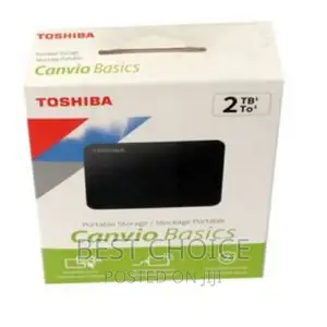 2TB Toshiba External Hard