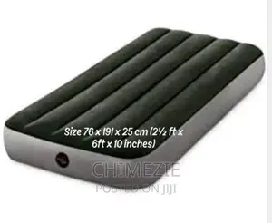 Single Size Air Mattress With Pump 30" X 75" X 10"