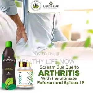 Scream Bye to Arthritis With Faforon and Spidex19