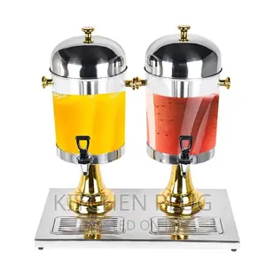 Double Beverage Commercial Juice And Drink Dispenser