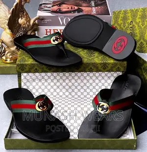 Gucci Leather Slipers
