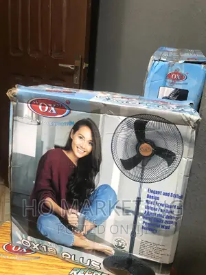 Brand New Ox 18plus Standing Fan _ Adjustable Legs