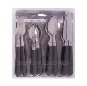 Coco Gray 16pc Cutlery Set