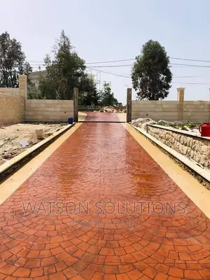 BEST FLOOR CASTING DESIGNS (Stamped Acid Stain Floor)