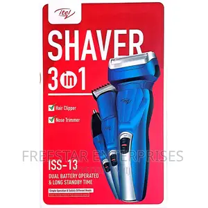 Itel Shaver. Itel Rechargeable Shaver 3 in 1. Itel Clipper.