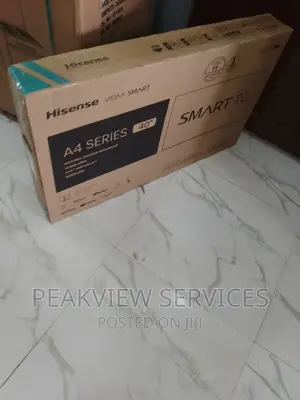 Brand Spanking New Hisense (40inches) Smart TV +Wall Bracket