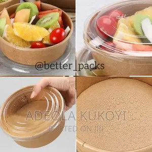 750ml Kraft Paper Bowl - A Pack of 600pcs