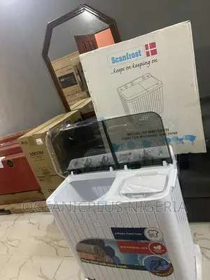 Brand NEW Scanfrost Twin Tub Semi-Automatic Washing Machine