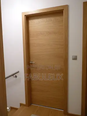 HDF Door With Frame and Architraves Complete