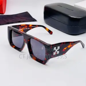 Nice And Classic Off-white Sunglasses For Unisex