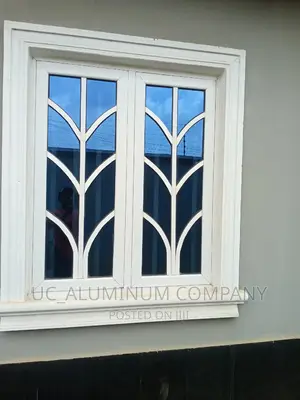 Aluminum Casement Window With Net and Burglary