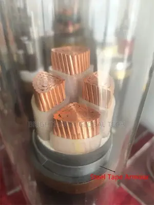 185mm 4core Nigerchin Armoured Cable With Still Tape Armour