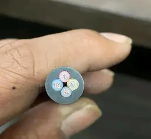 2.5mm 4c PVC PVC Flexible Cable