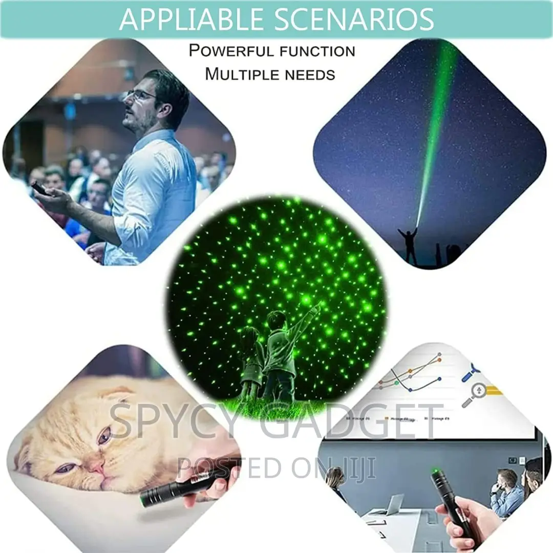 High Powered Green Military Laser Pointer