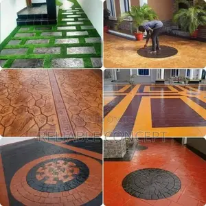 Stamped Concrete Floor