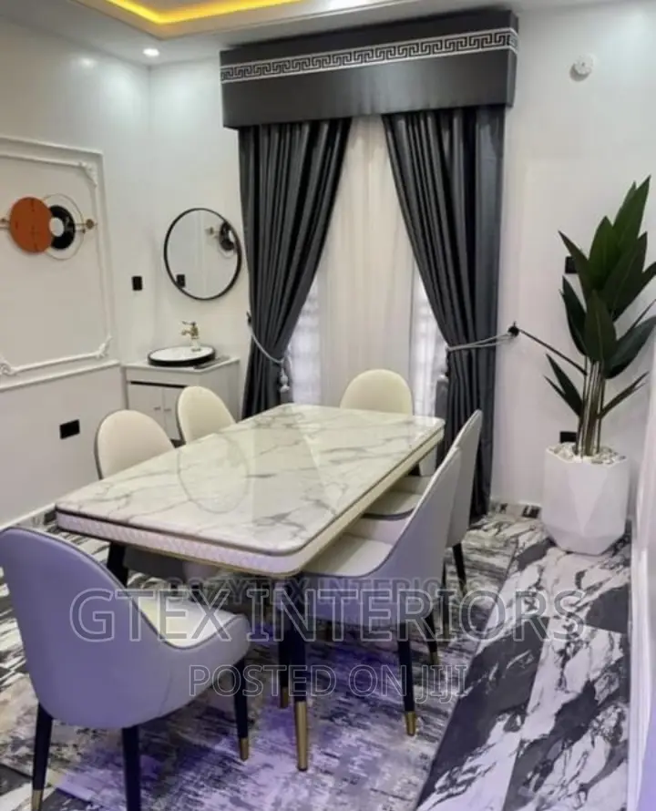 Marble Dinning Table Set