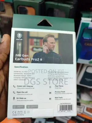 Green Lion 2nd Generation Earbuds Pro 2 Bluetooth Earbuds