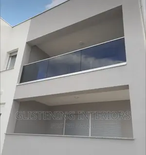 10mm Thick Tempered Balcony Handrail
