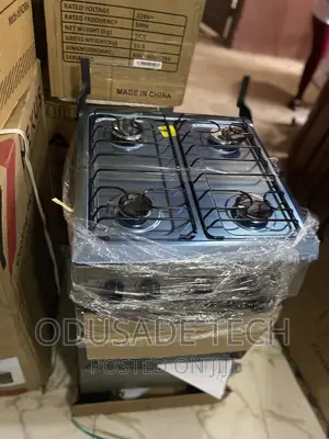 Top Lid SCANFROST Gas Cooker 4 Burner +Oven