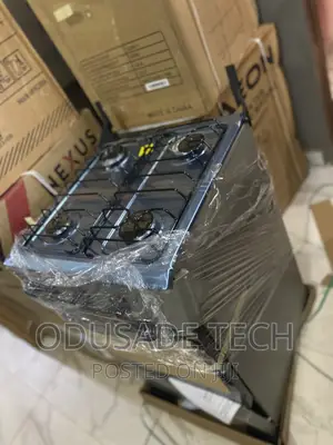 SCANFROST Gas Cooker 4 Burner +Oven (Brand New)