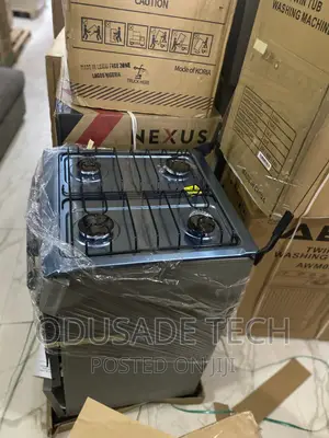 Effective SCANFROST Gas Cooker 4 Burner With Oven