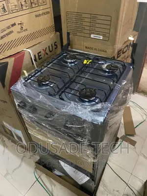 Good SCANFROST Gas Cooker 4 Burner