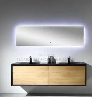 LED Mirror With Cabinet