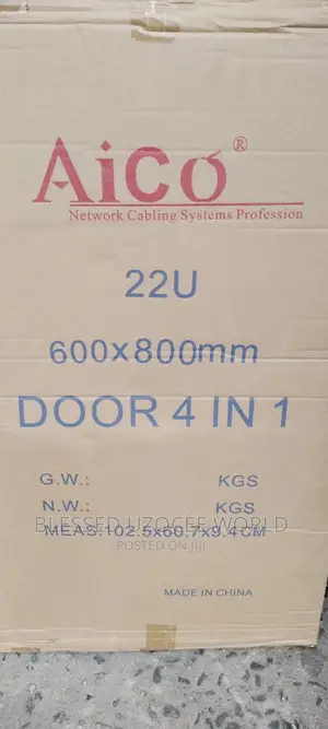 Aico 22U 600× 800mm 4 In1 Networking Server Rack/Cabinet