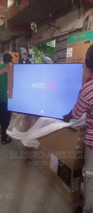 Brand New Lg 55"Inches Ai Thinq Webos)Smart Satellite Uhd Netflix