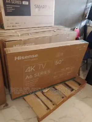 Hisense Smart Tv 50' With Wall Bracket