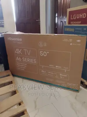 Brand -New 50 Inches Hisense Smart Tv With Wifi (50A6K)
