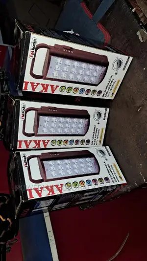 Rechargeable Lamp With Fm Radio for Homes and Students
