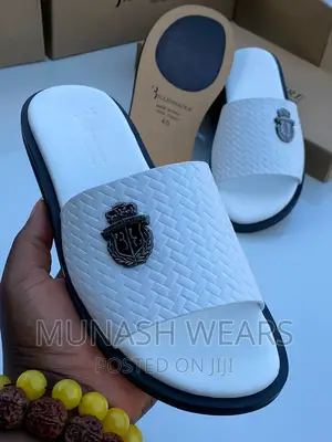 Billionaire Leather Slipers