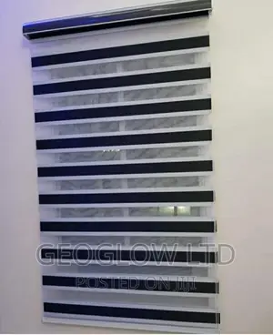 Quality Gray and White Day and Night Blinds