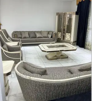 New Modern Luxury Turkish Contemporary Complete Sofa Set