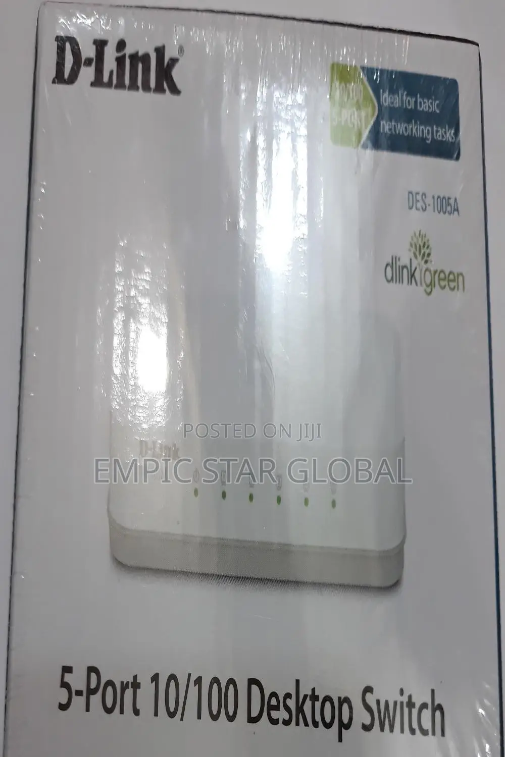 D-Link 5port Fast Ethernet Unmanaged Desktop Switch