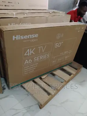 Quality Trending 50inches Hisense Smart Tv+Wall Bracket